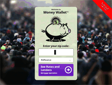 Tablet Screenshot of moneywallet.com